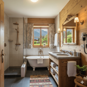 Ferienwohnung 2 - Badezimmer