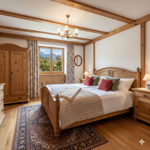 Ferienwohnung 2 - Schlafzimmer